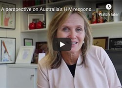 Professor Lewin’s perspective on Australia’s HIV response and challenges ahead.