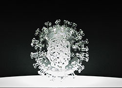 Installation of Coronavirus, COVID-19 by Luke Jerram