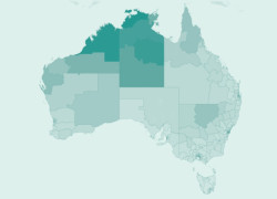 Geographic disparities in uptake of care and treatment for hepatitis B across Australia